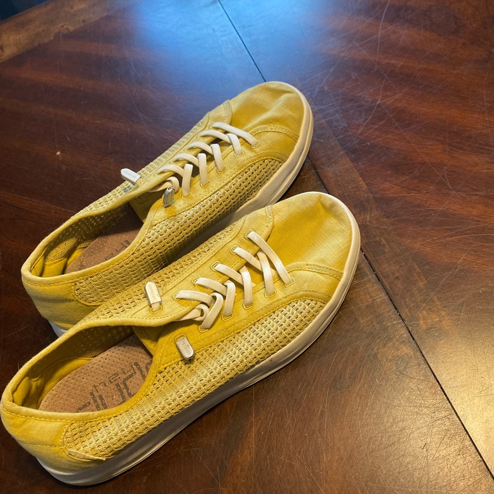 Hey Dude Yellow Sneakers